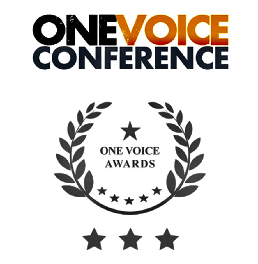 One Voice Conference's One Voice Awards Logo